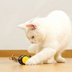 Bee Shaped Cats Motorized Toys Intelligent Cats Teasing Pet Toy Stroller, 60 x 53 x 38mm