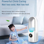 Desk Bladeless Humidification Electric Fan Six Gear Adjustable with LED Light Timing Function – Durable Build, Easy to Use