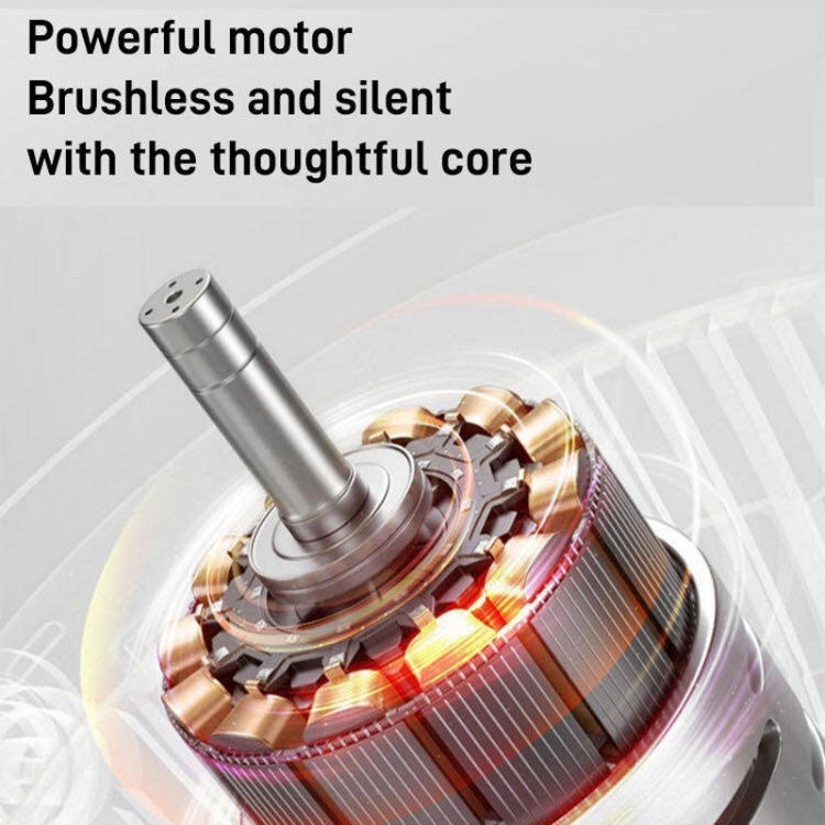 Desk Bladeless Humidification Electric Fan Six Gear Adjustable with LED Light Timing Function – Durable Build, Easy to Use