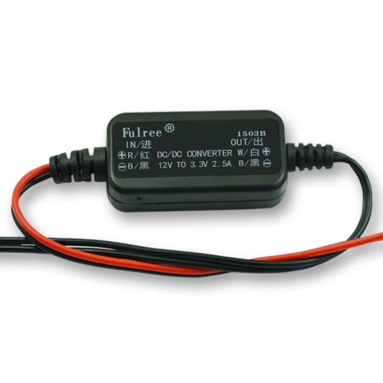 Vehicle Power Supply DC Ultra Thin Step-Down Power Converter, Fulree 12V To 3.3V 2.5A, Fulree 12V To 4.2V 2.5A, Fulree 12V To 5V 2.5A, Fulree 12V To 6V 2.5A, Fulree 12V To 7.5V 2.5A, Fulree 12V To 9V 1A Fulree 12V To 3.3V 2.5A