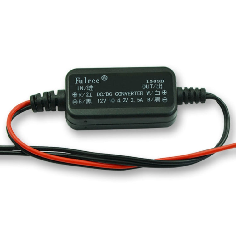 Vehicle Power Supply DC Ultra Thin Step-Down Power Converter, Fulree 12V To 3.3V 2.5A, Fulree 12V To 4.2V 2.5A, Fulree 12V To 5V 2.5A, Fulree 12V To 6V 2.5A, Fulree 12V To 7.5V 2.5A, Fulree 12V To 9V 1A – TPU, Ultra-thin Fulree 12V To 4.2V 2.5A