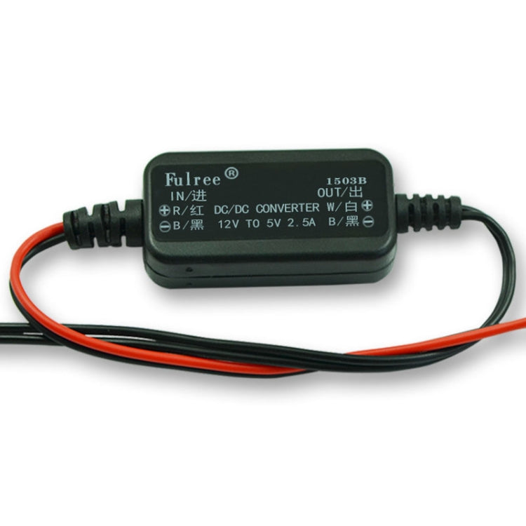 Vehicle Power Supply DC Ultra Thin Step-Down Power Converter, Fulree 12V To 3.3V 2.5A, Fulree 12V To 4.2V 2.5A, Fulree 12V To 5V 2.5A, Fulree 12V To 6V 2.5A, Fulree 12V To 7.5V 2.5A, Fulree 12V To 9V 1A – TPU, Ultra-thin Fulree 12V To 5V 2.5A