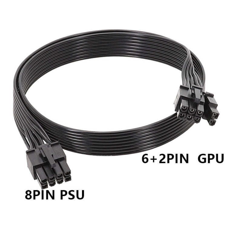 For Corsair 18AWG Flat Cable Power Module Cable Graphics Card Module Cable 8Pin To 8Pin 6+2, 50cm For Corsair, 60cm For Corsair – Durable Build, Easy to Use