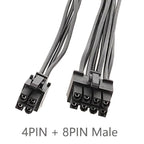 CPU 8Pin To 8+4Pin Adapter Cable Power Supply Motherboard Processor Power Cable, 20cm, 30cm – Durable Build, Easy to Use