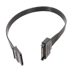 Power Supply SATA 15Pin Male And Female Extension Cable Durable Hard Disk Drive Power Connection Cables, 60cm 15Pin – Durable Build, Easy to Use