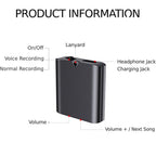 Q63 HD Noise Canceling Magnetic Voice Recorder Portable Intelligent Voice Activated Recording Pen, 8GB, 32GB