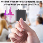 Q63 HD Noise Canceling Magnetic Voice Recorder Portable Intelligent Voice Activated Recording Pen, 8GB, 32GB