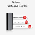 Q25 Intelligent Voice Recorder With Screen HD Noise Canceling Back Clip Voice Reporter, 4GB, 8GB, 16GB, 32GB
