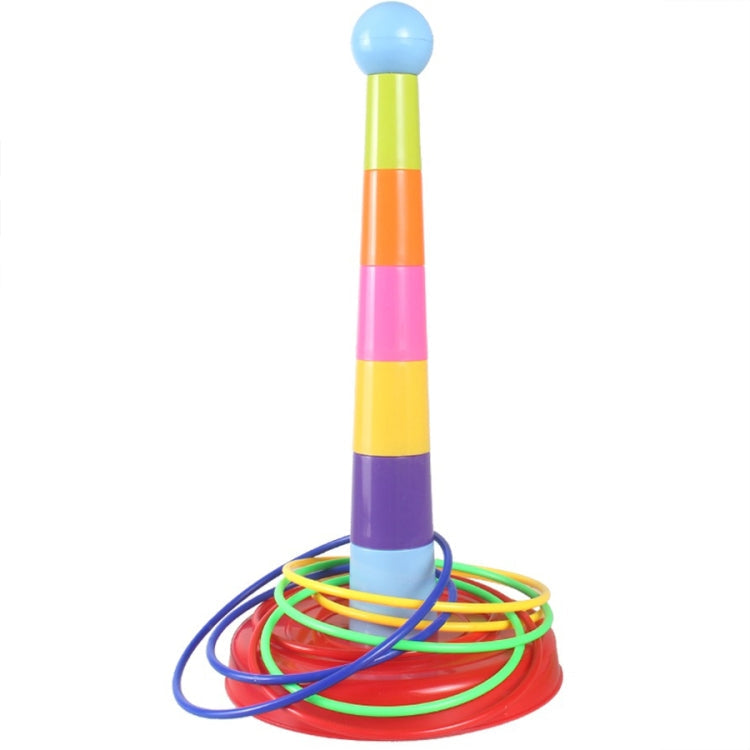 Night Market Stall Detachable Throwing Hoop Toys Children Parent-Child Games, 1 Tower 3 Circles, 1 Tower 9 Circles, 1 Tower+12 Circles, 1 Tower 18 Circles, 1 Tower 24 Circles, 1 Tower+36 Circles, 2 Towers 30 Circles, 2 Towers 48 Circles 1 Tower 3 Circles