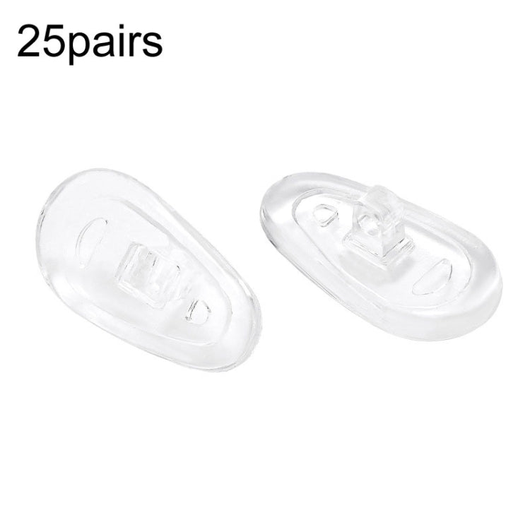 25pairs Eyeglasses Airbag Nosepiece Silicone Soft Nose Pad Universal Accessory, Medium, Large, Non-Slip – Non-slip Large