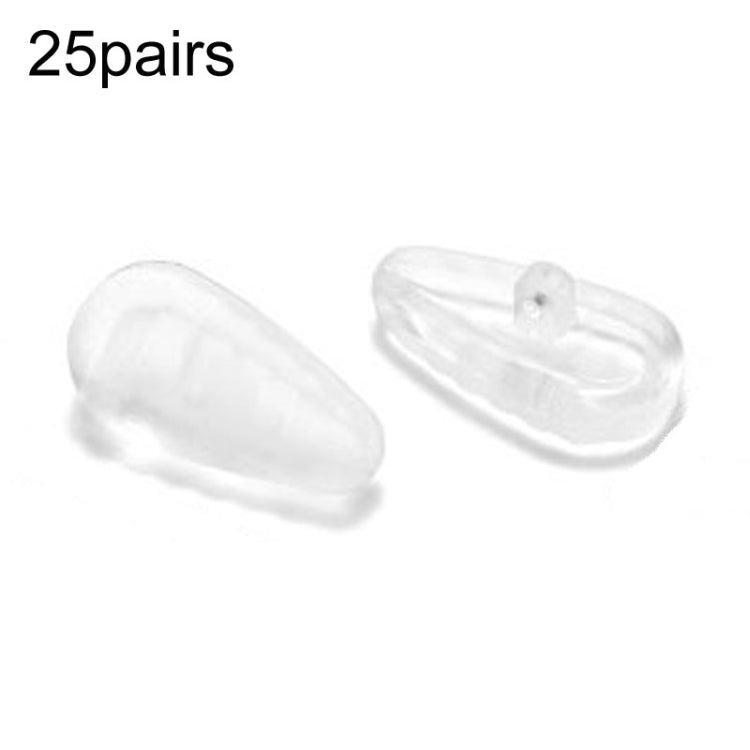 25pairs Eyeglasses Airbag Nosepiece Silicone Soft Nose Pad Universal Accessory, Medium, Large, Non-Slip – Non-slip Non-Slip