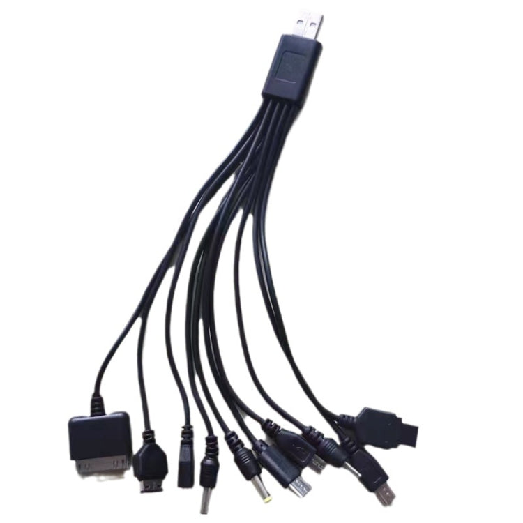 10 In 1 Multifunction USB Charging Cable For IPhone / PSP / Camera / Nokia / HTC / LG / Samsung, 10 In 1 – Data Transmission
