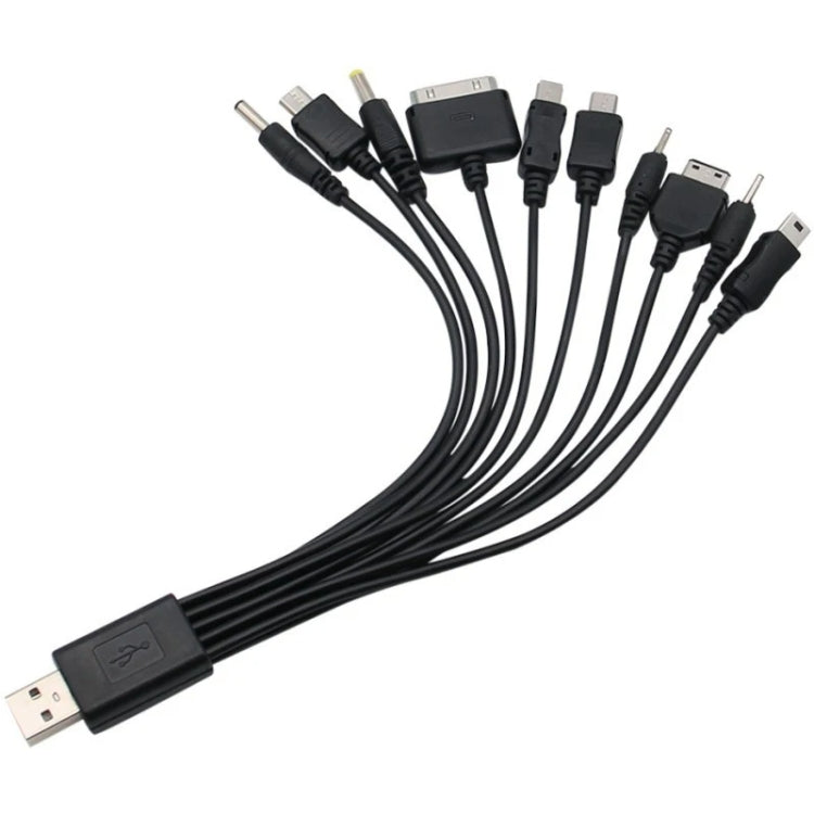 10 In 1 Multifunction USB Charging Cable For IPhone / PSP / Camera / Nokia / HTC / LG / Samsung, 10 In 1 – Data Transmission