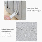 SM09 Double-layer Large Capacity Digital Accessories Storage Bag, Gray, Black, Navy Blue, Dark Gray