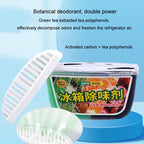 Activated Carbon Refrigerator Deodorizer Dual-Action Home Freezer Sterilization Deodorization Box, 120g – Durable Build, Easy to Use