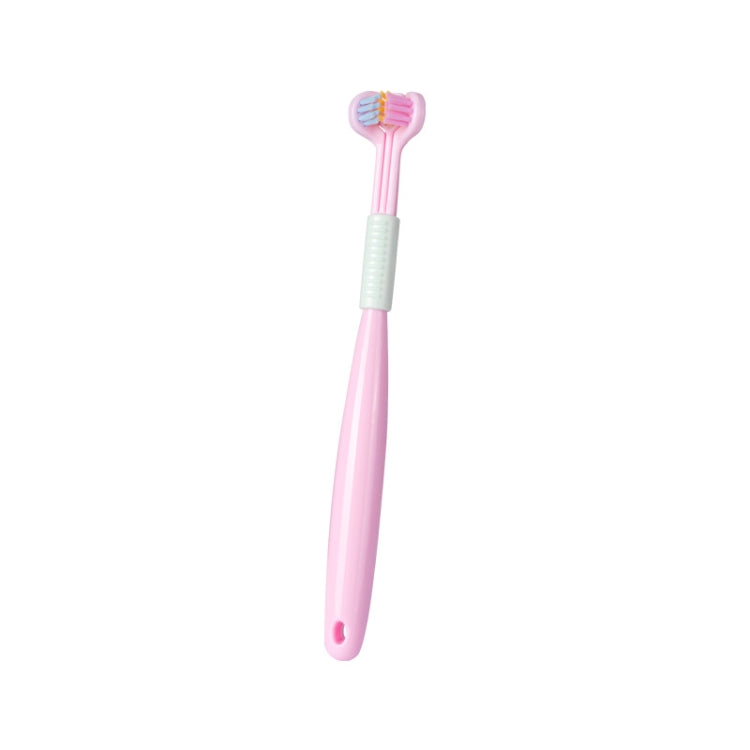 YALINA Three Sided Toothbrush Soft Hair 360 Degree V Shaped Toothbrush, 418 Adult Pink, 418 Adult Purple, A22 Kids Pink, A22 Kids Yellow, A22 Kids Blue – Durable Build, Easy to Use A22 Kids Pink