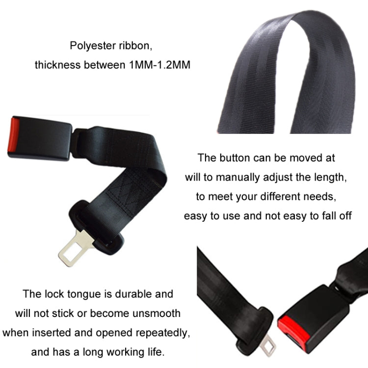 Car Maternity Child Seat Belt Extender, 12cm, 26cm, 80cm – Durable Build, Easy to Use
