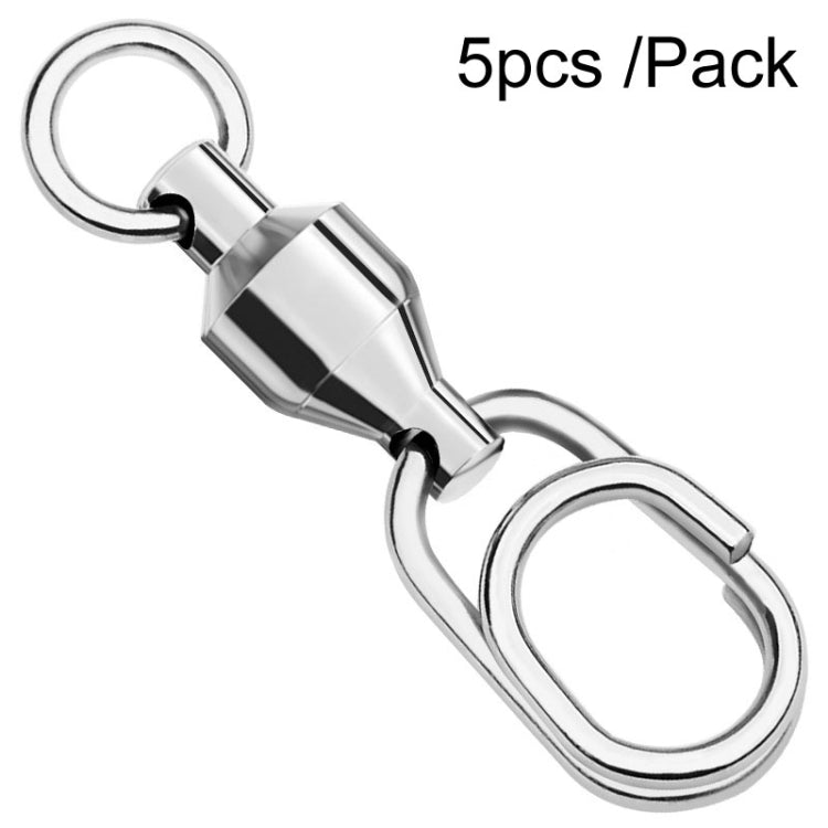 5pcs /Pack PROBEROS DAC006 Lure Baits 8-Type Rings Connector High-Speed Bearing Swivel Oval Pin Fishing Gear Accessories, 22mm, 25mm, 30mm – Durable Build, Easy to Use 30mm