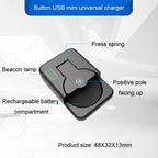 4.2V LIR2032/2450 Button Battery Universal Charger, RSC-X2-2 White, RSC-X2-2 Black – TPU