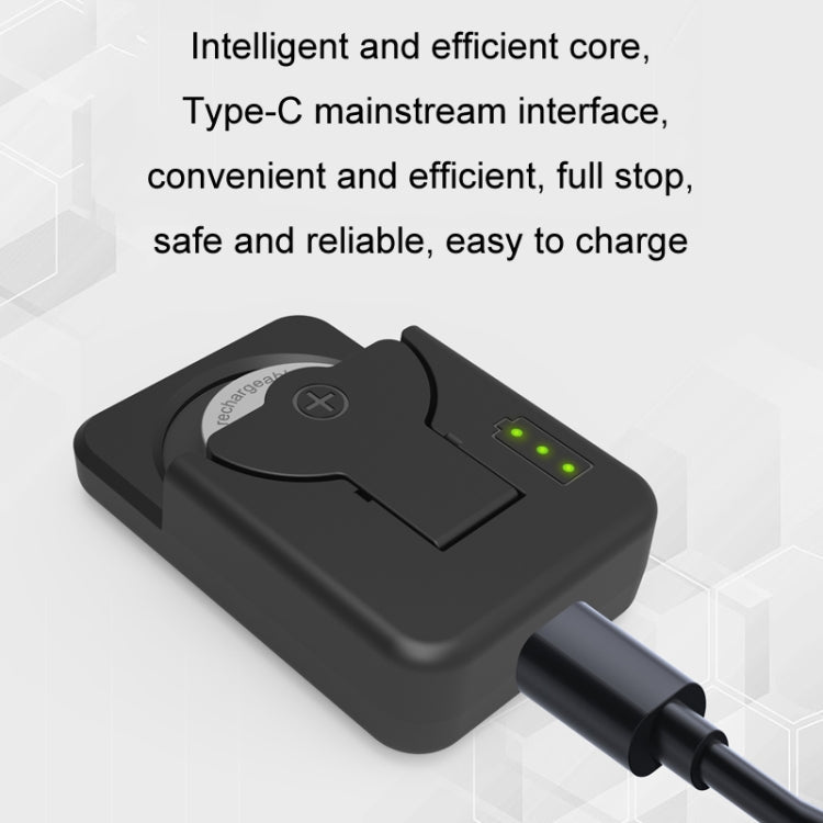 4.2V LIR2032/2450 Button Battery Universal Charger, RSC-X2-2 White, RSC-X2-2 Black – TPU