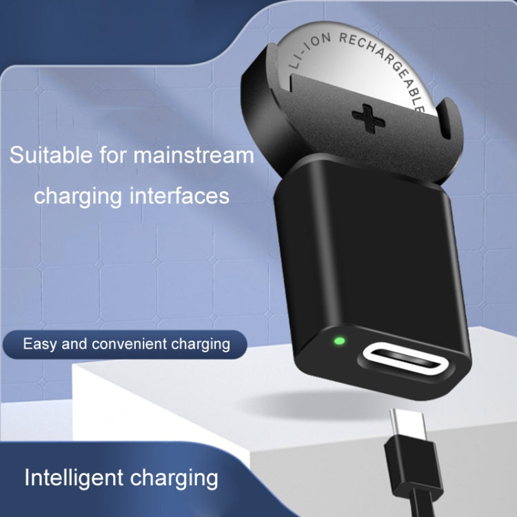 Key Toys LIR2032 Rechargeable Button Battery Charger, X21 Black – TPU