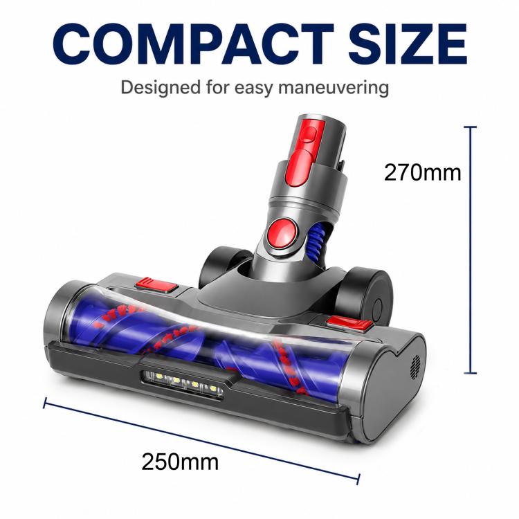 For Dyson V7 / V8 / V10 / V11 Handheld Vacuum Cleaner Motorized Floor Brush Bristles – Durable Build, Easy to Use