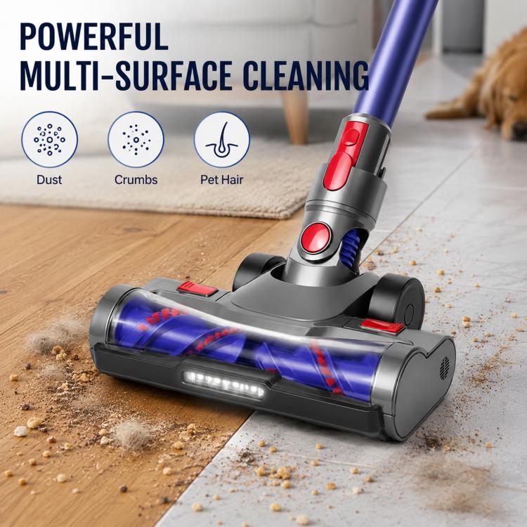 For Dyson V7 / V8 / V10 / V11 Handheld Vacuum Cleaner Motorized Floor Brush Bristles – Durable Build, Easy to Use
