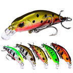 5.3cm 4.6g Sinking Minnow Lure Long Casting Bionic Plastic Hard Bait Fishing Tackle, PROBEROS DW577 8003 Hook, PROBEROS DW578 Ordinary Hook – Durable Build, Easy to Use