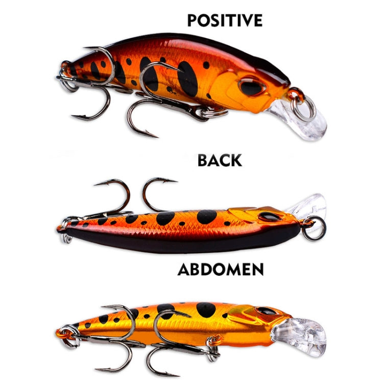 5.3cm 4.6g Sinking Minnow Lure Long Casting Bionic Plastic Hard Bait Fishing Tackle, PROBEROS DW577 8003 Hook, PROBEROS DW578 Ordinary Hook – Durable Build, Easy to Use