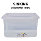 5.3cm 4.6g Sinking Minnow Lure Long Casting Bionic Plastic Hard Bait Fishing Tackle, PROBEROS DW577 8003 Hook, PROBEROS DW578 Ordinary Hook – Durable Build, Easy to Use