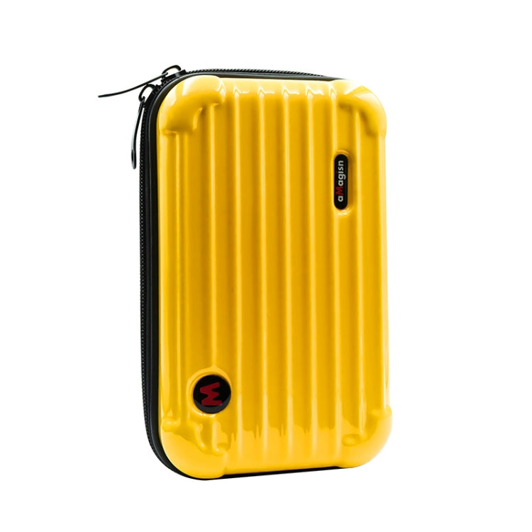 aMagisn Small Organizer Bag Sports Camera Protective Accessories – Waterproof, Wear-resistant, For DJI Osmo Pocket 3 For DJI Osmo Pocket 3 Yellow