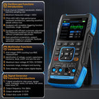 FNIRSI 3 In 1 Handheld Digital Oscilloscope Dual-Channel Multimeter, 2C23T Standard, 2C23T Upgrade – TPU