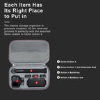 aMagisn Medium Storage Pack Protection Movement Camera Accessories – Shockproof, Wear-resistant, For DJI Osmo Action 4