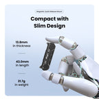 For DJI Osmo 360 / Action 5 Pro / Action 4 / Action 3 aMagisn Magnetic Fast Disassembly Motion Camera Accessories, AA09