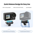 For DJI Osmo 360 / Action 5 Pro / Action 4 / Action 3 aMagisn Magnetic Fast Disassembly Motion Camera Accessories, AA09