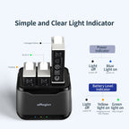 AMagisn Battery Charger Charging Seat For GoPro HERO12 Black /11 Black /10 Black /9 Black, For GoPro HERO12 /11/10/9