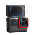For Insta360 ACE aMagisn Tempered Film Protective Stickers Sports Camera Accessories, 3 In 1, 6 In 1 – Waterproof, Anti-Scratch, Tempered Glass 3 In 1