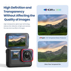 For Insta360 ACE aMagisn Tempered Film Protective Stickers Sports Camera Accessories, 3 In 1, 6 In 1 – Waterproof, Anti-Scratch, Tempered Glass