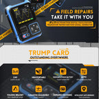 FNIRSI 3 In 1 Handheld Digital Oscilloscope LCR Transistor Tester, DSO-TC3 Standard, DSO-TC3 Upgrade – Durable Build, Easy to Use