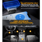 FNIRSI Bluetooth 5.1 Car Engine OBD2 Fault Code Diagnostic Instrument, 32