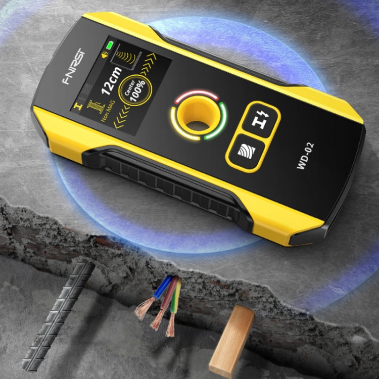 FNIRSI Multifunctional Wall Wire And Metal Rebar Detector, WD-02 – Wear-resistant, Non-slip