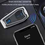Motorcycle Helmet Bluetooth 5.0 Stereo Music Cycling Headphones, V10 – Waterproof, Bluetooth