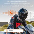 Motorcycle Helmet Bluetooth 5.0 Stereo Music Cycling Headphones, V10 – Waterproof, Bluetooth