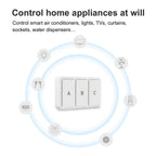 Zigbee Tuya Smart 3-key Situational Wireless Smart Switch, YSB33