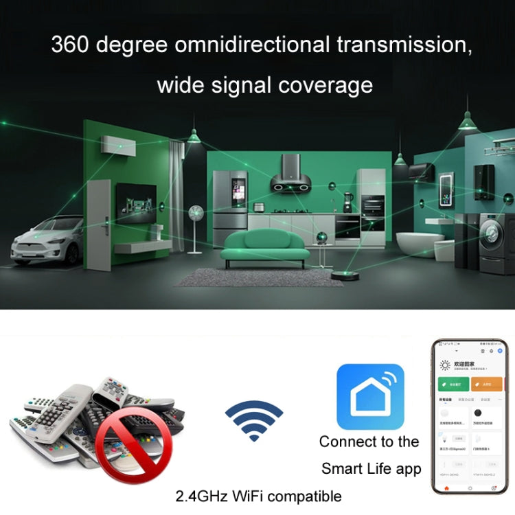 WIFI TV Set-Top Box Air Conditioner Smart Remote Infrared Remote Control, QRA1 – Bluetooth