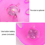 2pcs Luminous Clap Slap Palm Flash Cheering Event Props, Random Color Delivery, 24cm, 28cm