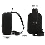For DJI Mini 4 Pro Drone Chest Bag Backpack Crossbody Bag Storage Box, For DJI Mini 4 Pro