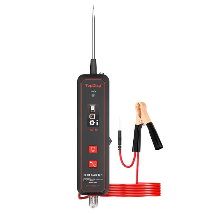JDiag Mini Circuit Tester AC/DC Detection Multi-function Oscilloscope, P50 PRO P50 PRO