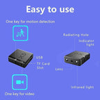 XD Camera 1080p HD Video Smart IR-CUT Infrared Night Vision Sports Camera, XD