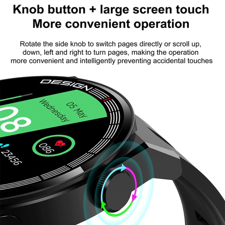 G3Pro Smart Watch – NFC, Bluetooth Call, Leather